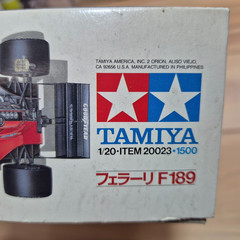Tamiya 1/20 scale Ferrari F189 Early model Plastic model Kit
