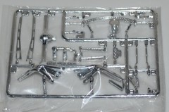 AMT 1955 CHEVY BEL AIR #1119M ⭐PARTS⭐ CHROME STREET ROD HEADERS+MORE 1:25