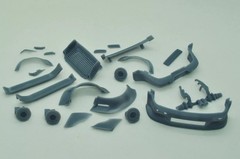 DiOlex DP24006 1/24 Porsche 930/964 RWB Wide Body + wheels transkit for Tamiya