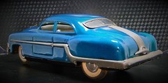 Tin Car Ford Built 1940s Vintage Racer 1 T GT Model 40 Antique 24 Metal Race 25