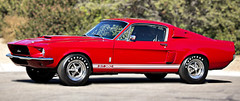 Ford Mustang Cobra GT12Race Car24Hot Rod1969Custom Built Metal Body 1:18 Model