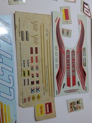 ✨VINTAGE✨ LOT 1:24/25 Scale Auto Racing Hot Rod Model Kit Decal Sheets 1960s-80s