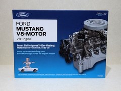 Franzis 67500 Ford Mustang V8 Engine Model Kit 1:3 Scale Open Box Complete