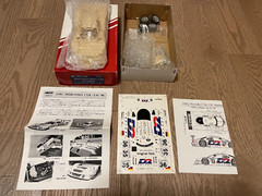 Rare OOP Sakatsu Mercedes CLK-LM LeMans 1998 1/24 multimedia kit