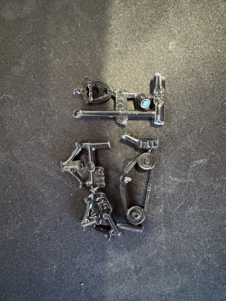 Revell 7383 57 Chevy Parts Kit Bash Step 8 Engine Assembly Parts