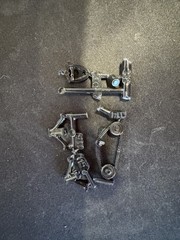 Revell 7383 57 Chevy Parts Kit Bash Step 8 Engine Assembly Parts