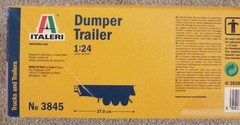 1/24 Dumper Trailer (Open or Closed) Italeri #3845 Factory Sealed MISB