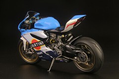 Award Winner Built Tamiya 1/12 Ducati 1199 Panigale S Tricolor +Martini Masking
