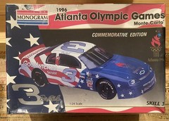 Monogram 1996 Atlanta Olympic Games Dale Earnhardt Monte Carlo Stock Car Sealed