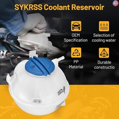 Coolant Reservoir Tank 1K0121407A Compatible with Volkswagen VW CC Passat Jetta