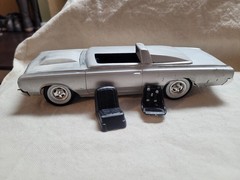 Built up Custom AMT Olds ’64 Convertible Bonneville style model Race car 1/25