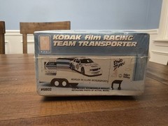 Kodak Film Racing Team Transporter Model Kit #6802 AMT Ertl Ernie Irvan NASCAR