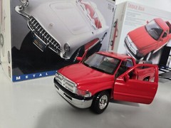 Testers 1-24 Dodge Ram. 57 Corvette Convertible & Trailer Metal Newly Built Nice