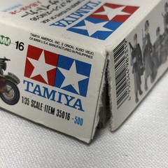 Tamiya BMW R75 German Motorcycle Sidecar 1/35 Model Kit WWII 35016