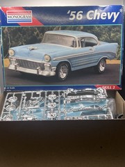 Monogram ’56 Chevy Vintage 1995 Model Kit NEW #2239 1956 Chevrolet Bel Air