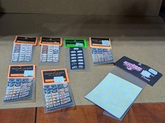 Prestons Car Parts – #11 – 1:24 Scale – Assorted License Plate/Tire Decals – NOS