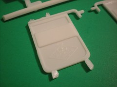 Diamond Reo 1/25 AMT Mud Flaps Rear Fenders Truck Tractor Semi Big Rig