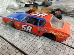 #58 Bob Welborn Studebaker 1/43rd Scale Waterslide Slot Car Decals
