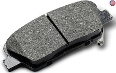 D1202 D1284 8pcs Ceramic Front Rear Brake Pads With Clips Fit For Kia