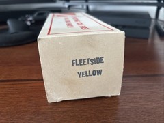 1971 Chevrolet Yellow Fleetside Truck Dealer Promo – BOX ONLY