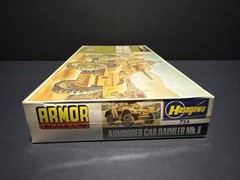 1/72 Scale British WWII Armored Car, Daimler MK 1 Hasegawa Mini Craft