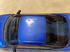 1991 GM CHEVY GEO STORM GSI COBALT BLUE METALLIC PROMO CAR ERTL/AMT