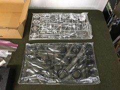 Revell Police Motorcycle Lights! Action! Sound! HS-802 Unassembled Model Kit 1/8
