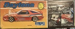 MPC DODGE DAYTONA SHELBY Model Car Kit 1/25 1:25 NIOB #122