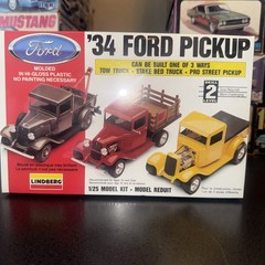 Lindberg 1934 Ford Pickup Build 3 Ways 1:25 Model Kit #72157 NEW SEALED Box