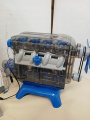 Discovery Mindblown Model Motor Engine Kit Working w Instructions STEM Toy