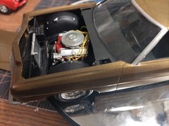 Vintage MPC 1973 Chevy Caprice Pro Street 1/25 Built Model Car Nice Adult Built