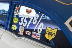 Decals – 57 Chevy gasser, “All American”. Beautiful!