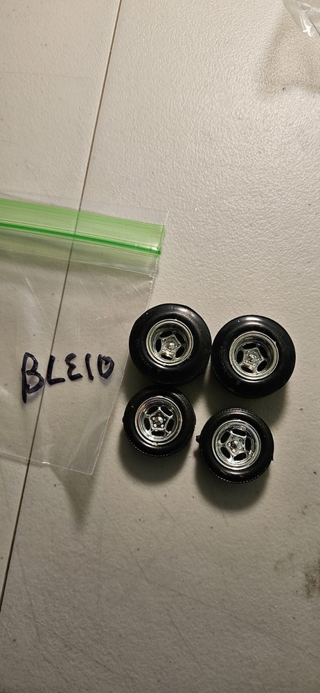 MODEL CAR SLICKS, TIRES AND MAGS BLE10