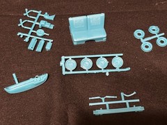 AMT 1957 Chevy Bel Air Model Car Parts – See Description.