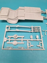 Revell AMT Ertl MPC Monogram MPC 1/25 Model Part 1967 Mercury Comet Chassis