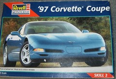 Revell 1997 Chevrolet Corvette Coupe 1:25 Scale Model Kit 85-2490