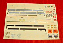 AMT Chevy Titan 90 Decal Sheet 1/25