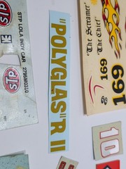 ✨VINTAGE✨ LOT 1:24/25 Scale Auto Racing Hot Rod Model Kit Decal Sheets 1960s-80s