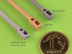 5cm kWk 39 L/60 METAL BARREL & MG42 TIP for SD.KFZ 234/2 PUMA #35095 1/35 MASTER