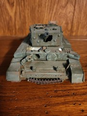 *RESTORATION REQUIRED Vintage British Cromwell Mk. IV (A27M)) WWII, Heavy Resin