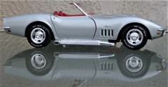 Chevy 1 Corvette Stingray Race Car Built Model 12 55 57 1957 1969 1970 1971 24