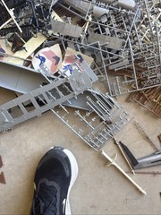 Large Group Lot Vintage Model Models Ship Ships Boat Boats Junk Yard Junkyard