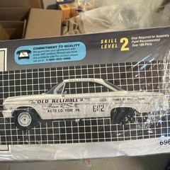 AMT ERTL 1/25 Model 1962 🏆Bel Air⭐️ Super Stock🏁Dave Stricklers Factory Sealed