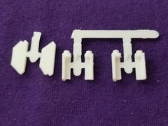 Kenworth W-925 CAB MOUNTS & SLEEPER MOUNTS from AMT 1:25 Model Kit