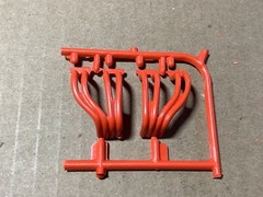 1/25 scale model car parts Camaro Z/28 Funny Car Custom Exhaust Header’s No Box
