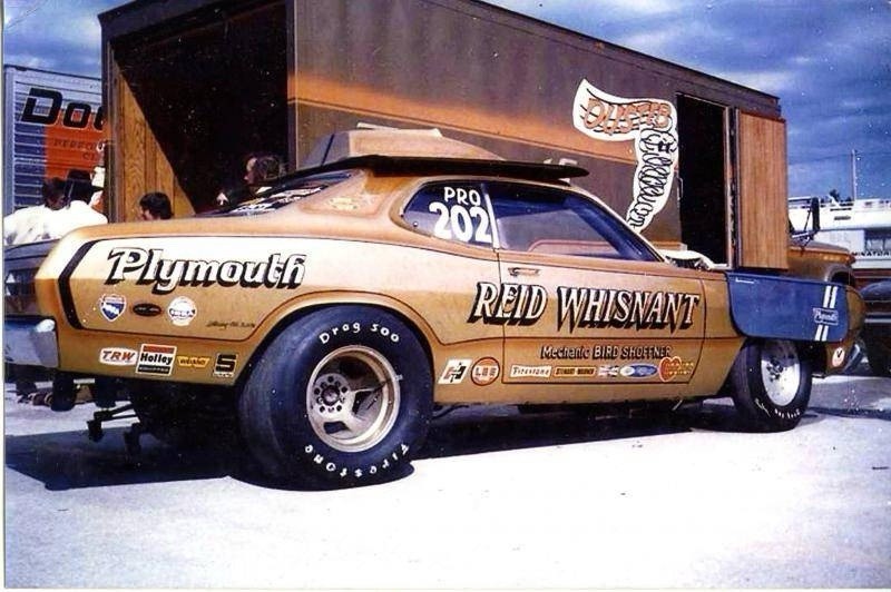 DECALS- Reid Whisnant ProStock Duster. Nice! Decal skill required
