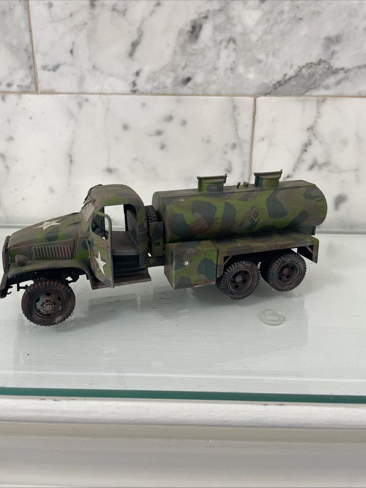 USArmy GMC CCKW Water Fuel Tank Truck WWII Built 1/35 camouflage Gr1