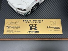Kusaka Engineering/MAKE UP Co, Ltd. 1/18 SCALE Mine’s SKYLINE BNR34 GT-R Stock 2