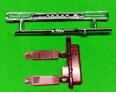 1970 Dodge Coronet Super Bee 1/25 MPC Front Bumper Grille Grill Tail Lights