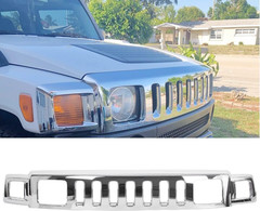Front Grill Compatible with 2006-2010 Hummer H3 Hu1200101 15834196 Front Bumper